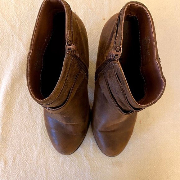 Brown Ankle Boots - Picture 3 of 3